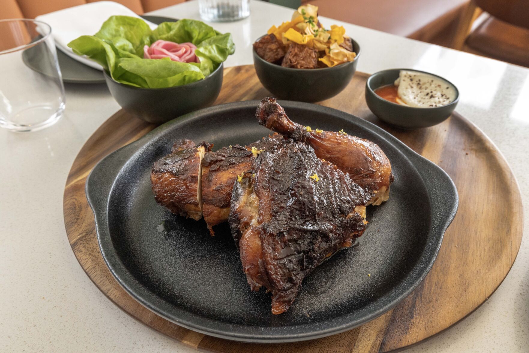 Arbequina halal chicken